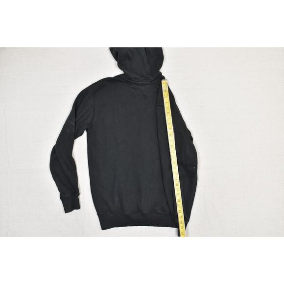 Carhartt Men's Regular Size S Hoodie Black Sweatshirt w/Stain on Front 100615 00 - Picture 7 of 8